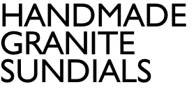 handmade  granite  sundials